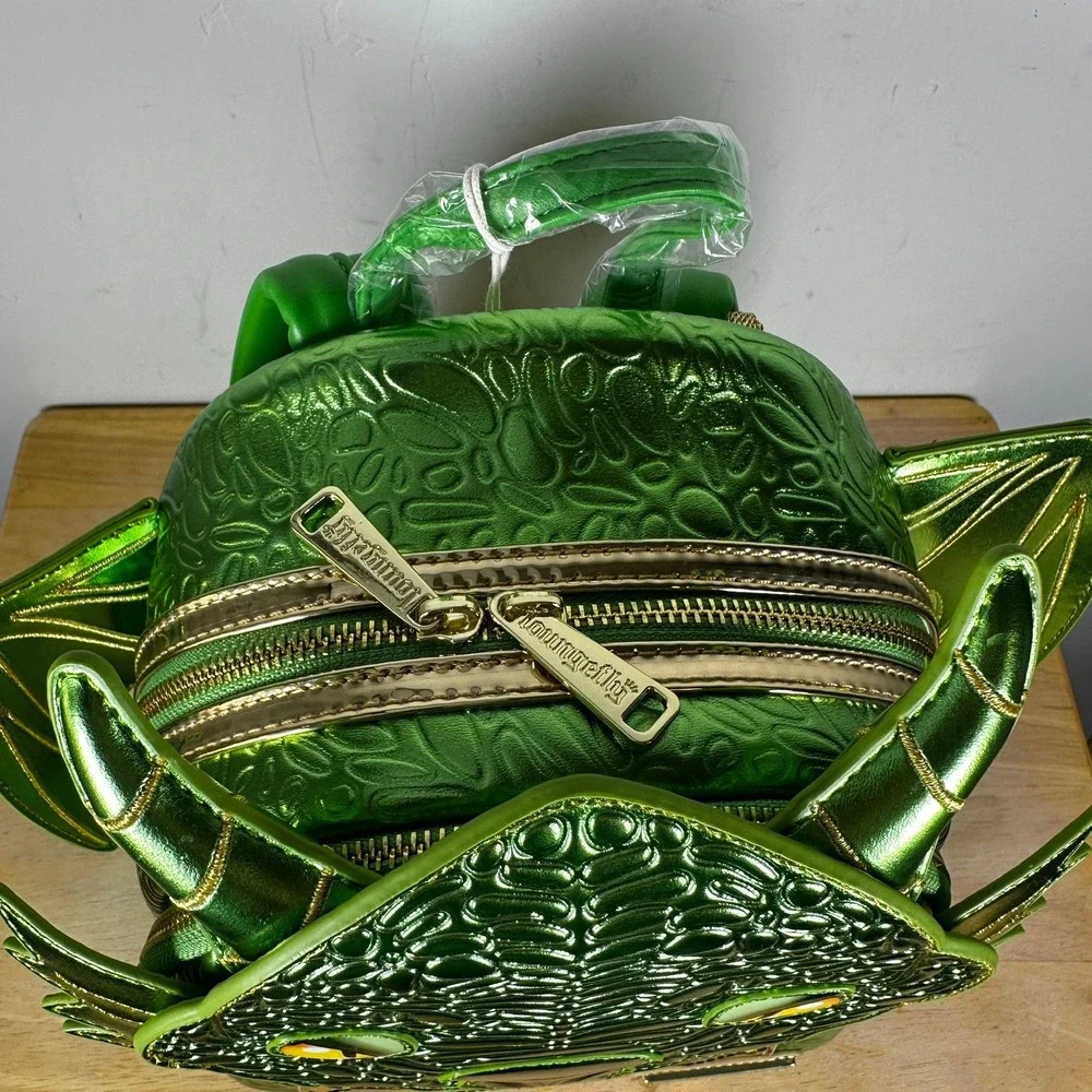 Loungefly Green Dragon Mini Backpack Books-A-Million‎ Exclusive Fourth Wing NWT